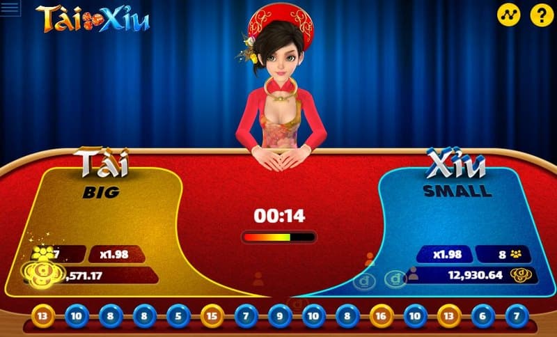 Game bài tài xỉu đổi thưởng