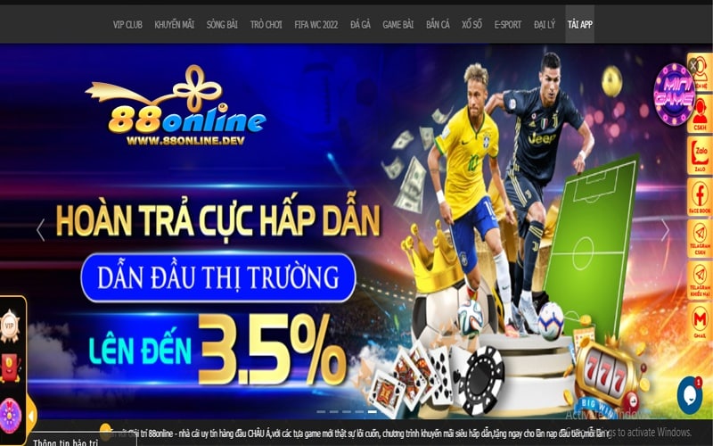 GEO TRUST đã xác minh 88online là trang web an toàn nhất