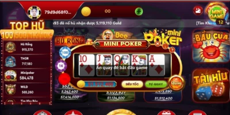 Luật chơi mini poker mà bạn cần lưu ý