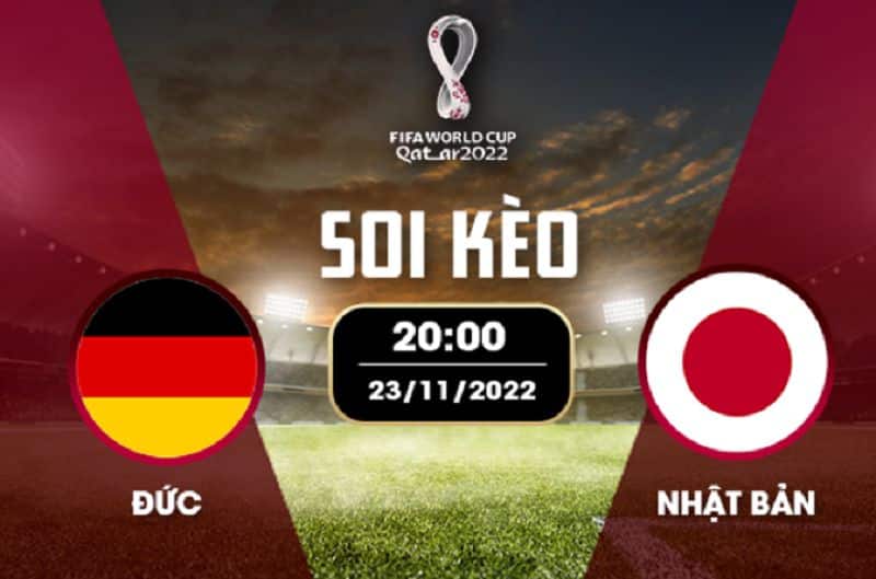 Soi kèo Đức vs Nhật Bản, 20h ngày 23/11/2022