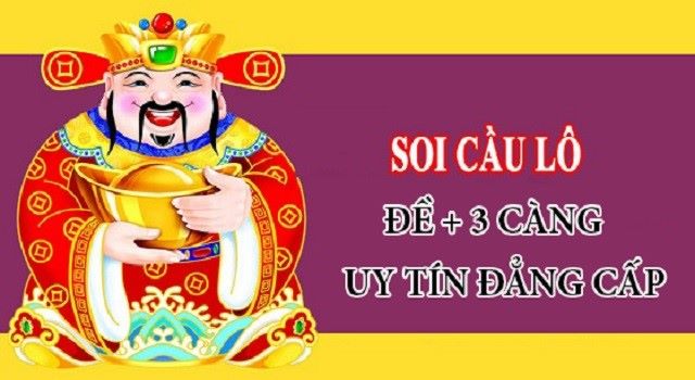 Soi cầu 3 càng dựa vào giải đặc biệt